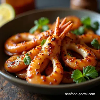 Ultimate Inihaw na Pusit My Familys Grilled Squid Secret Recipe Card