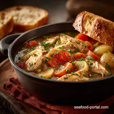 Rich Leftover Turkey Stew Recipe The Ultimate Comfort Food Recipe Card