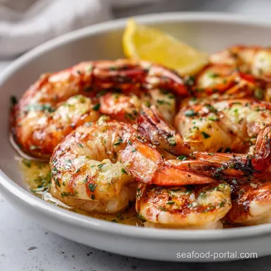 Roasted Shrimp: Ultimate Garlic Lemon Prawns in 20 Mins Recipe Card
