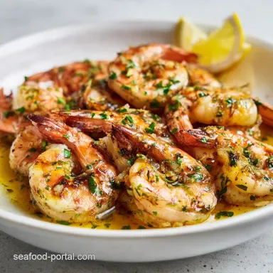 Roasted Shrimp: Ultimate Garlic Lemon Prawns in 20 Mins