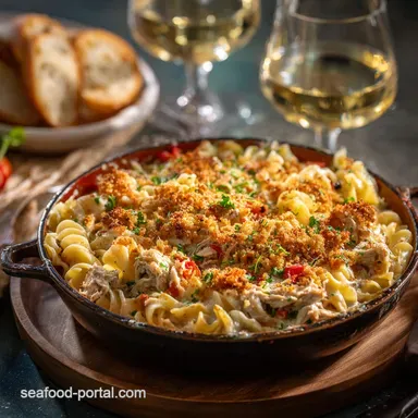 Proper Scratch Tuna Noodle Casserole Ultimate Creamy Recipe Recipe Card