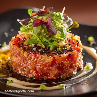 Spicy Tuna Tartare: Creamy, Fiery, and Restaurant-Quality at Home Recipe Card