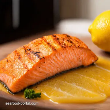 Zesty Easy Best Lemon Grilled Salmon for Winter Meals Recipe Card