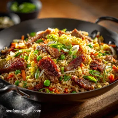 Ultimate Wok Hei Pork Fried Rice Recipe Ready in 25 Minutes Recipe Card