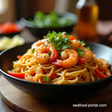 Shrimptastic Hakka Noodles Wok This Way Hakka Noodles With Shrimps Recipe Card
