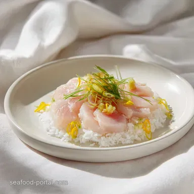 Silky Yellowtail Sushi for 2 Servings Recipe Card