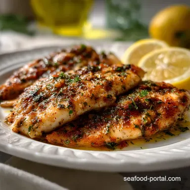 Broiled Tilapia: 15-Minute Zesty Lemon Herb Dinner