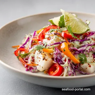 Fish Taco Slaw: Zesty Baja Lime Slaw Recipe