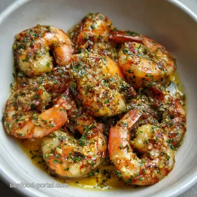 Tiger Shrimp Recipe: Zesty Garlic Butter Prawns in 18 Mins Recipe Card
