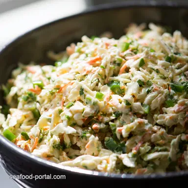 Zesty Jalapeño Lime Coleslaw My Secret to a Kickin Slaw Recipe Card