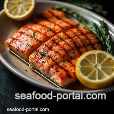 Make My Fish Menu: Zesty Lemon Herb Grilled Salmon Recipe Recipe Card