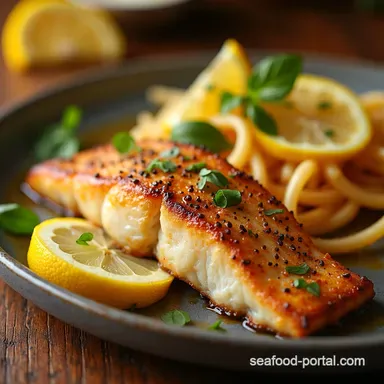 Quick Lemon Pepper Fish My 20Min Chippy Treat Recipe Card