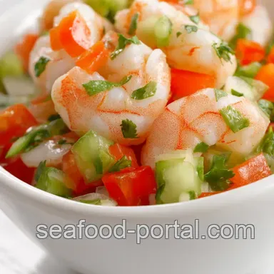 Zesty Shrimp Ceviche: Sunshine in a Bowl Recipe Recipe Card