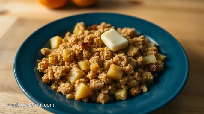 Apple Crumble Baked Oatmeal