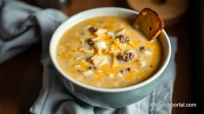 Cheeseburger Chowder: A Comfy Twist on a Classic Dish