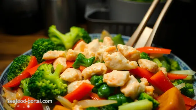 Crab and Vegetable Stir-Fry Delight