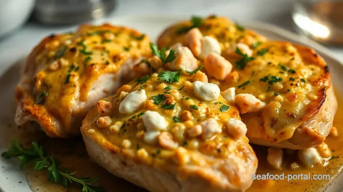 Crab Stuffed Chicken Breasts with a Twist