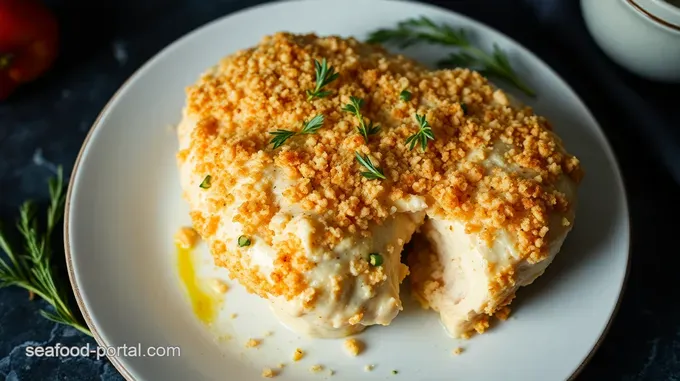 Crab-tastic Stuffed Chicken Breasts: A Seafood Delight