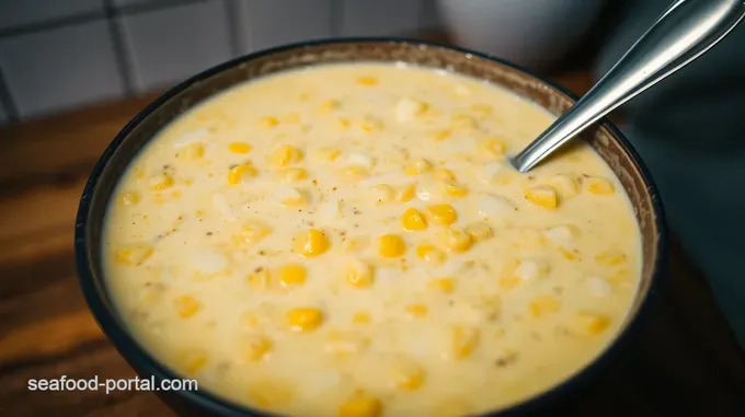 Creamy Comfort: Meatless Corn Chowder