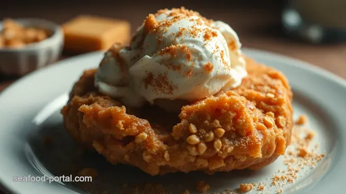 Crispy Fried Ice Cream Delight