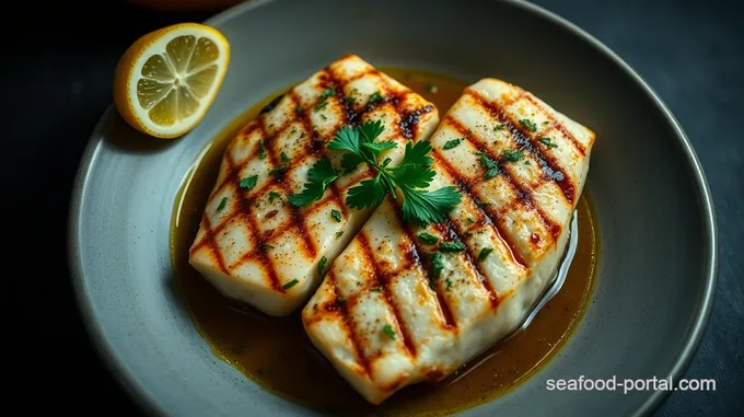 Grilled Lemon Herb Sea Bass