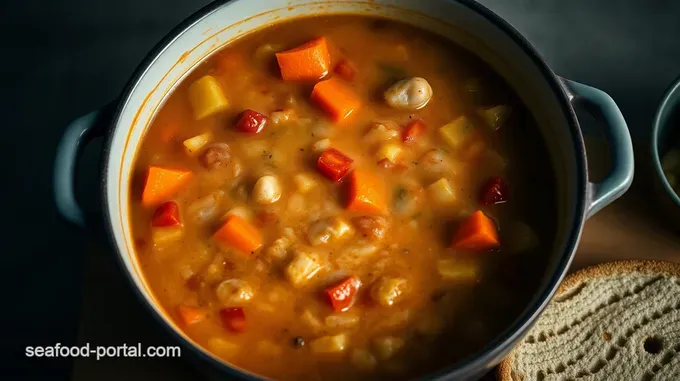 Hearty Manhattan Clam Chowder: A Taste of the City