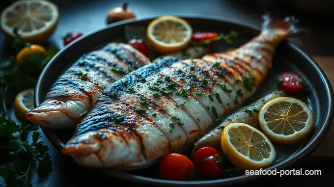 Herb-Infused Grilled Branzino with Citrus Zest