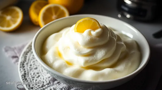 Lemon Sea Foam Delight: A Light and Fluffy Citrus Treat