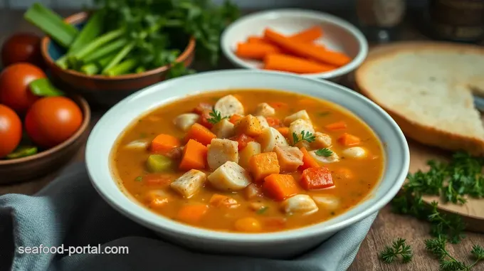 Manhattan Mayhem: A Fiery Red Clam Chowder