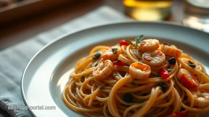 Ocean s Bounty Pasta: A Delightful Seafood Medley