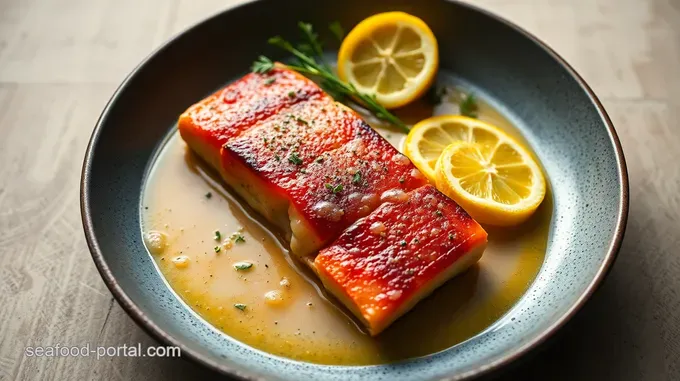 Pan-Seared Ruby Red Trout with Lemon-Butter Sauce
