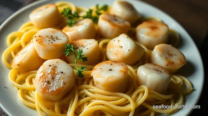 Lemon-Garlic Scallops & Pasta: An Easy Weeknight Treat! Pan-Seared Scallops with Lemon-Garlic Angel Hair Pasta