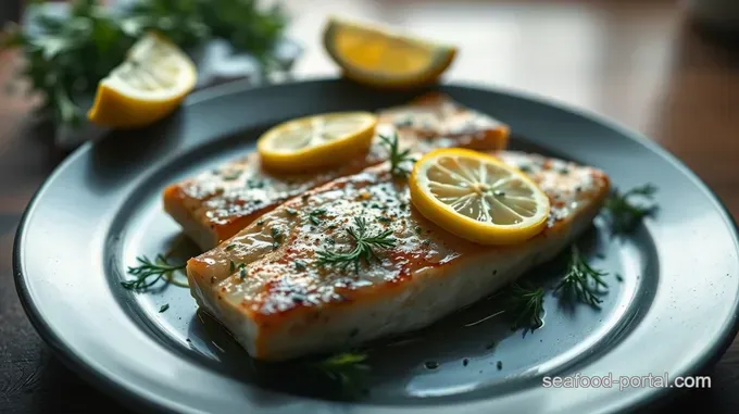 Pan-Seared Steelhead with Lemon-Dill Butter Sauce