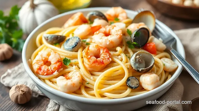 Seafood Fettuccine: A Taste of the Coast