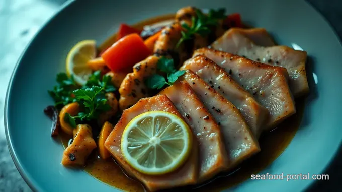 Seared Albacore Tuna Steaks with Citrus Soy Glaze