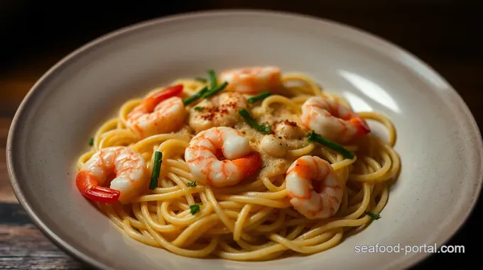 Shrimp Scampi with Linguine