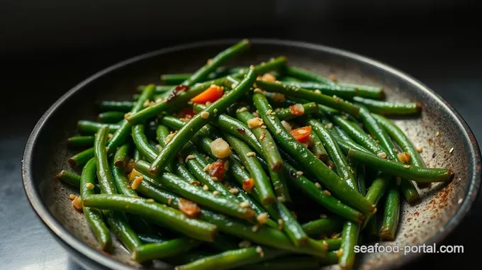 Sizzling Garlic Green Beans