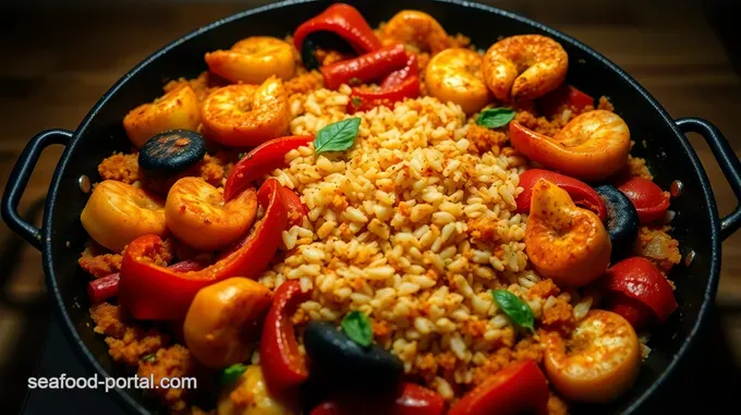 Spanish Seafood and Chorizo Paella Recipe: A Taste of Valencia Spanish Seafood and Chorizo Paella: A Taste of Valencia
