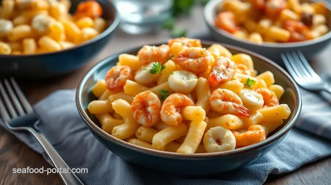 Spicy Shrimp Alfredo Pasta Delight