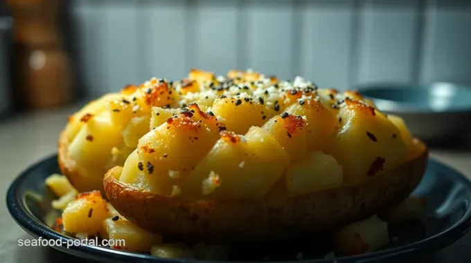 The Ultimate Oven-Baked Potato (Crispy Skin Fluffy Inside!)
