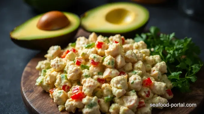 Tunacado Delight: Creamy Tuna and Avocado Mash