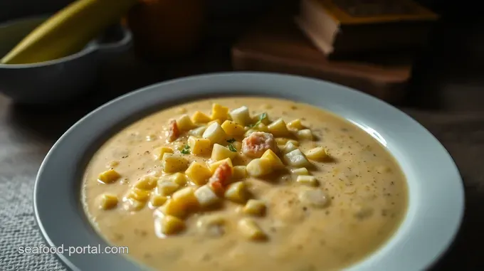 Velvety Corn and Crab Bisque