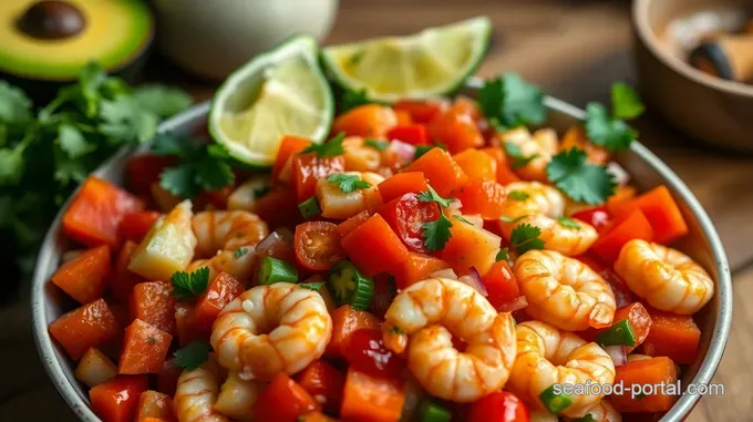 Zesty Mexican-Style Shrimp Cocktail