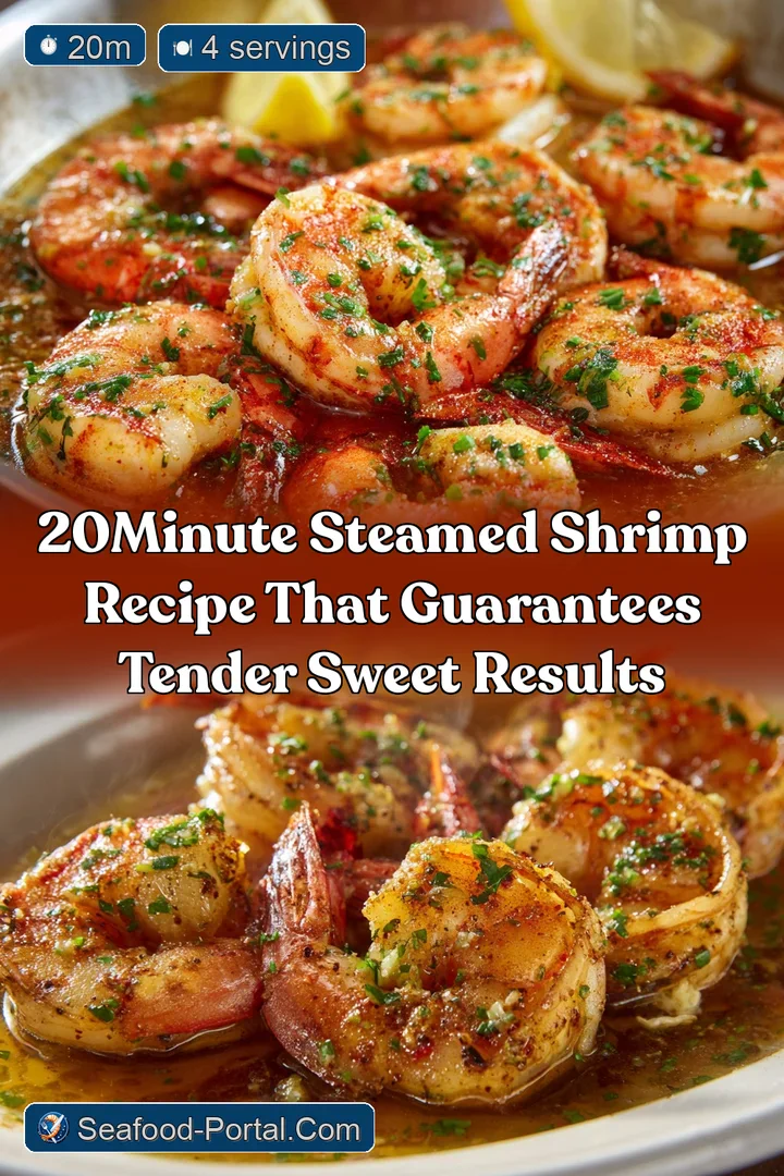 20Minute Steamed Shrimp Recipe That Guarantees Tender Sweet Results