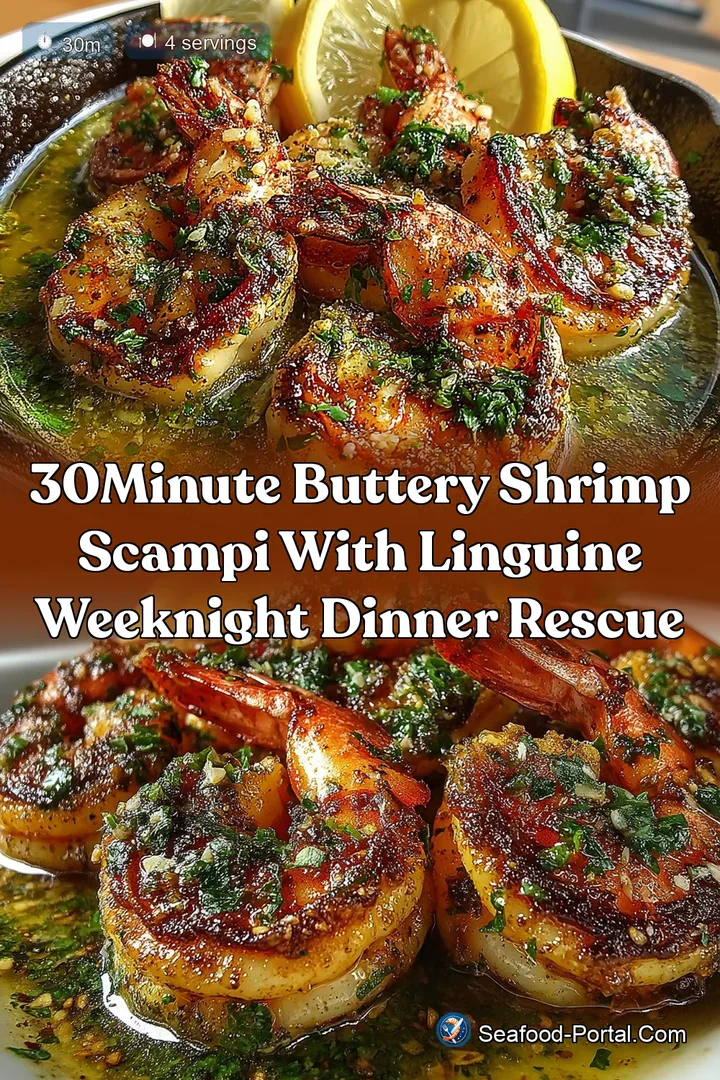 30Minute Buttery Shrimp Scampi with Linguine Weeknight Dinner Rescue