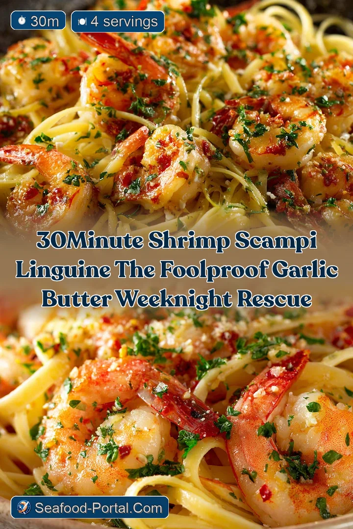 30Minute Shrimp Scampi Linguine The Foolproof Garlic Butter Weeknight Rescue