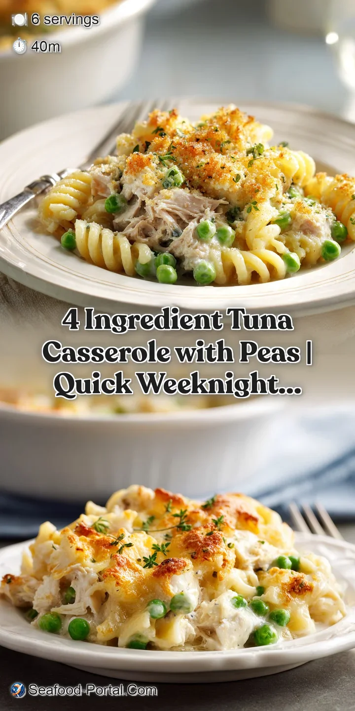 Close-up of bubbling, golden-brown breadcrumbs atop a creamy tuna casserole, highlighting the texture and rich color.