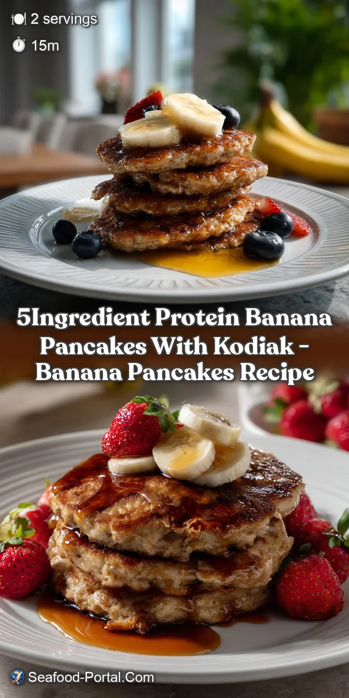 Fluffy, golden-brown pancakes stacked high. Drizzled with maple syrup, offering a soft, pillowy texture. A delicious, warm...