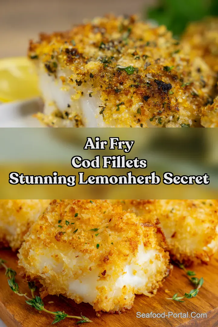 Air Fry Cod Fillets Stunning LemonHerb Secret