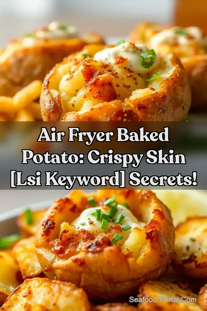 Air Fryer Baked Potato: Crispy Skin [LSI Keyword] Secrets!
